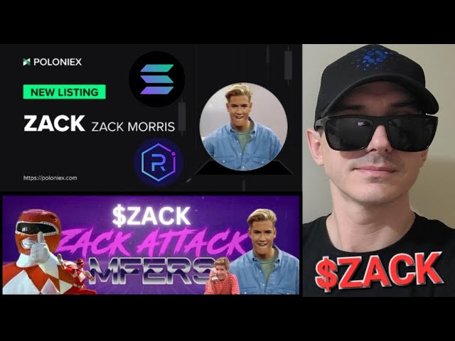 $ZACK - ZACK MORRIS 토큰 암호화폐 SOL SOLANA RAYDIUM POLONIEX JUPITER 블록체인 MEME MEMECOIN