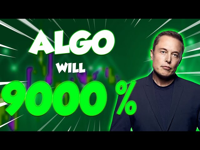 ALGO UNE POMPE 9000% MASSIVE EST ENFIN LÀ ?! - PRÉVISIONS DE PRIX RÉALISTES ALGORAND