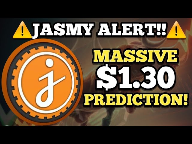 ⚠️ ALERTE 📢 JASMY À 1.30$ !!!!