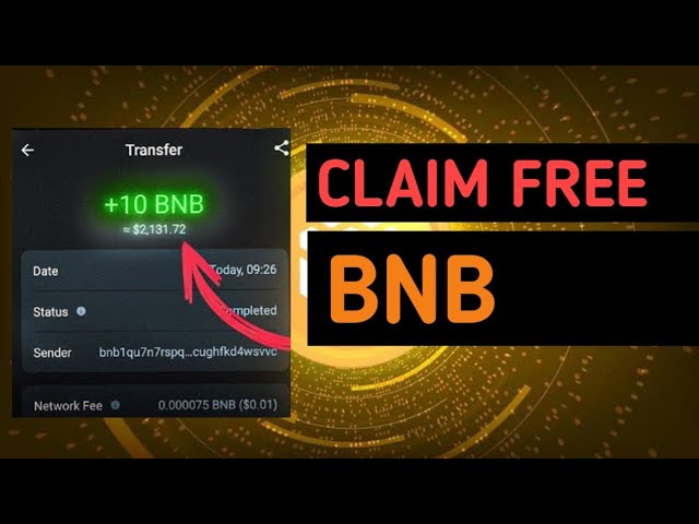 매시간 무료 BNB 청구 BNB 채굴 사이트