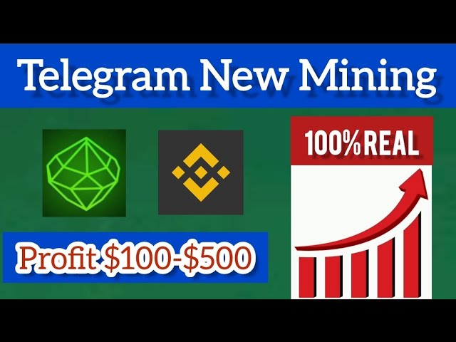 Telegram Nouveau bénéfice minier 100 $ à 500 $ | Sauvegarde du minage de pièces de monnaie par polygone