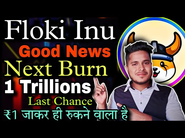 Floki Inu Next BURN 1 TRILLIONS ₹1 पार होगा | Floki Inu Coin 今日のニュース |しばるぬ |暗号ニュース