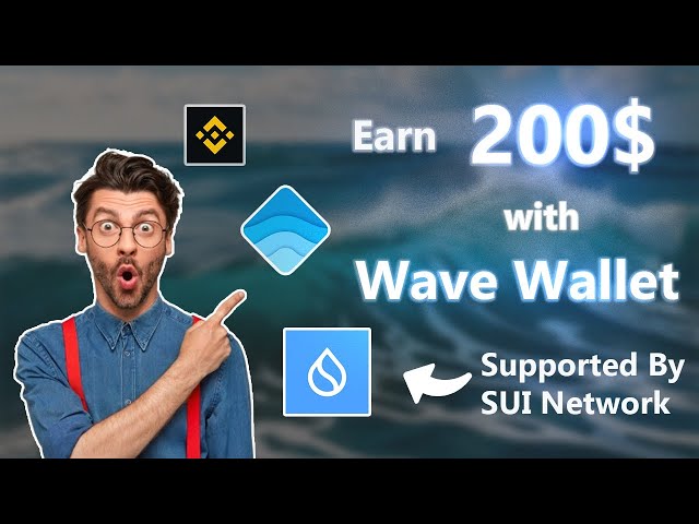 使用 Wave 钱包赚取 200 美元 || SUI支持Ocean Token免费挖矿|| Telegram 挖矿应用程序