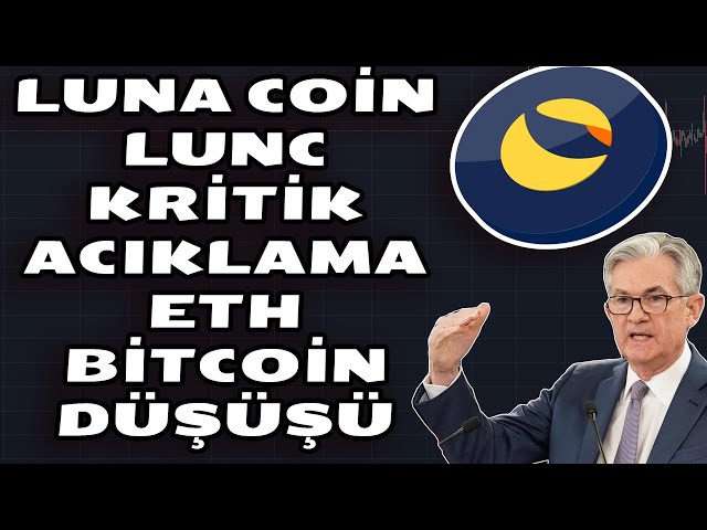 LUNA COIN LUNC 关键声明 --- ETH 和比特币下跌 ** 最后一刻 🚨🚨#lunc #luna #altcoin