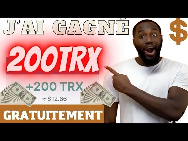 J'AI RETIRÉ 200 TRX GRATUITEMENT SUR MON Trust Wallet | Tron gratuit 2024