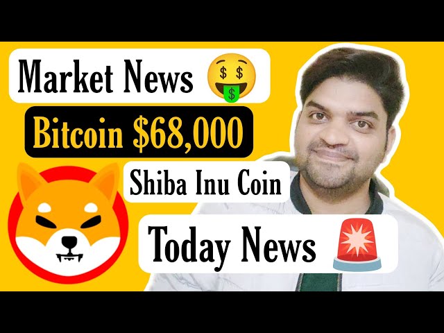 Actualités du jour | Bitcoin 68 000 $ | Le prix des pièces Shiba Inu en baisse 🚨