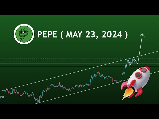 La prévision du prix des pièces de Pepe ressemble-t-elle à une forte reprise ? #pepe #pepecrypto #cryptosignals 23 mai 2024