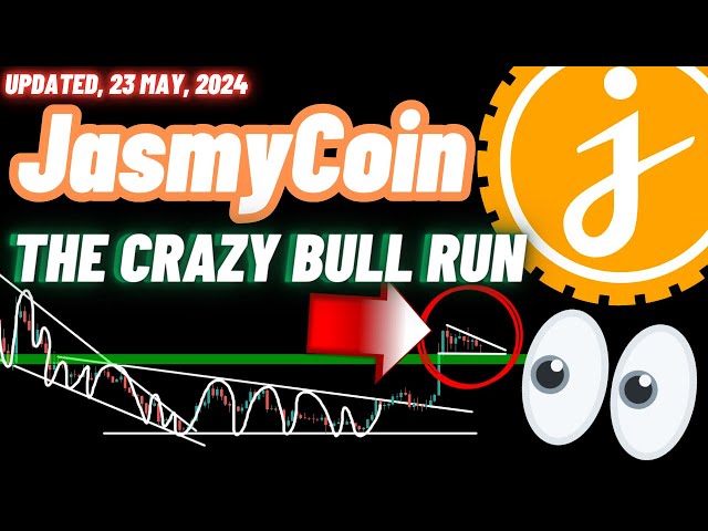 La course folle de JasmyCoin (JASMY) | Mis à jour le 23 mai 2024