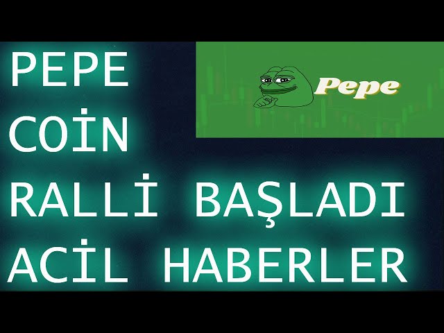 LE PEPE COIN RALLY A COMMENCÉ, IL Y A DES NOUVELLES URGENTES ! #ceekvr #bitcoin #chilizcoin #chz #pepecoin #galagames