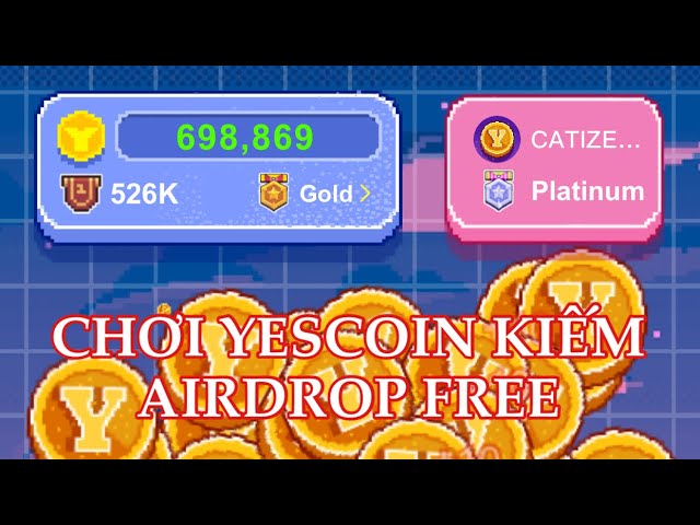 YesCoin 게임을 플레이하여 Telegram TON 네트워크에서 돈을 벌고 무료 Airdrop 토큰을 받으세요