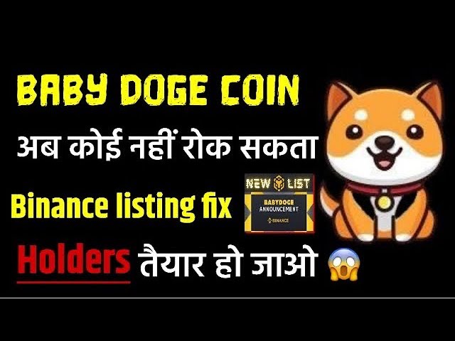 바이낸스 상장 🥳 303X 보유자 준비🔥 오늘의 Baby dogecoin 소식 / Baby doge future / Baby doge