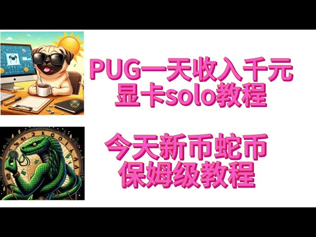 새로운 코인 PUG 채굴. Mining Head Mine에서 하루에 1,000위안을 벌어보세요. 스네이크 코인 새로운 코인 헤드 광산. 그래픽 카드 마이닝 솔로 튜토리얼. 중국 광업 튜토리얼. 중국어 솔로 튜토리얼. GPUMINING #gpu #gpuminer #solo.