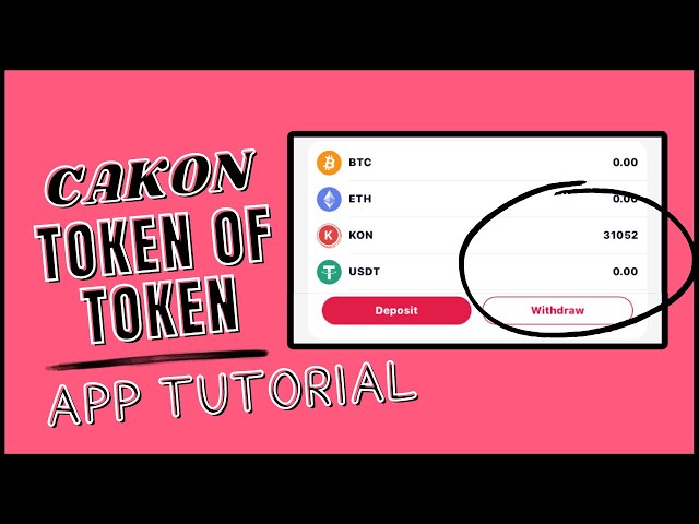 Cakon App Review: Earn Free $KON Easily (Tap To Earn On Token Of Token)