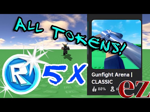 How To Get All Of The Tokens In Gunfight Arena(Every Token 5 Minutes!)