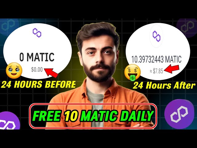 New Polygon (Matic) Mining Site 2024 | 10 Matic Daily Earn | 100 Ghs Power Free | Instant Payout