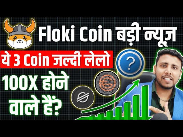 🟢今日 Floki 币新闻 | 100X Pump 之前最值得购买的 3 种硬币 | EGO Token价格预测 不要错过