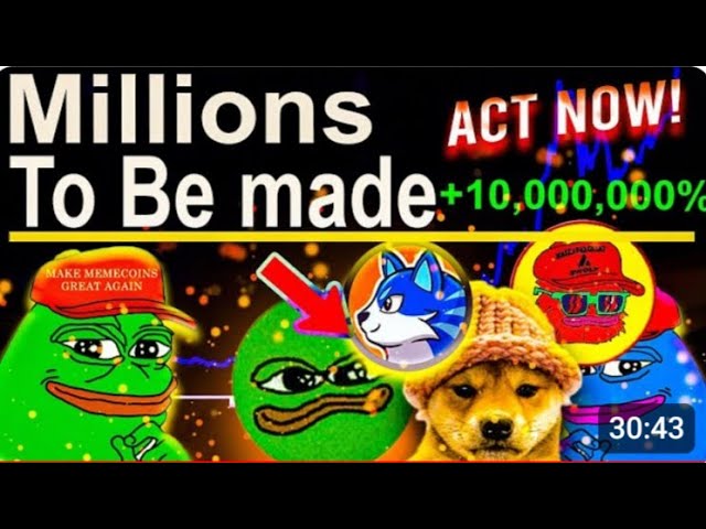 Pepe Coin Pump: Verdienen Sie Millionen mit diesen 10 Memecoins (Jetzt handeln)