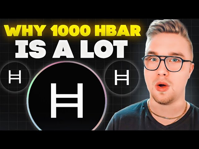 BREAKING: HBAR ist so SELTEN, dass 1000 HBAR VIEL sind!