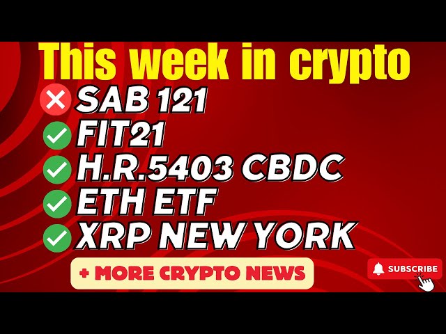 Cette semaine en crypto - Factures passées - XRP New York - Projets FLR XRPL en bref 👊😎