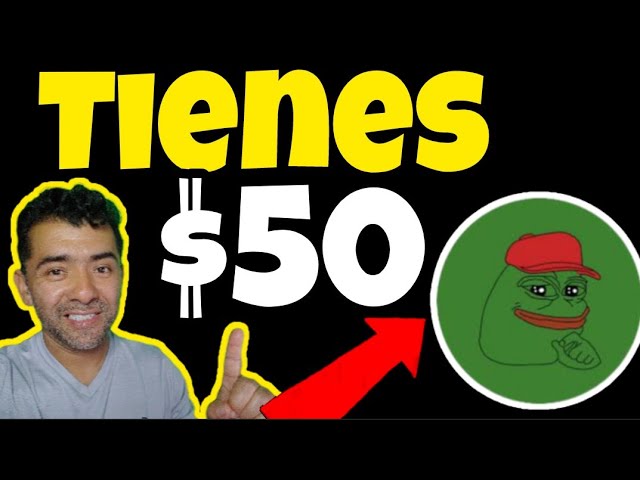 50 $ en Pepe COIN HOLD Prix élevé 0,0001 $ #pepe