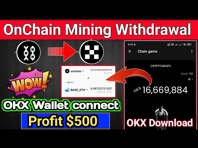 😳Retrait minier Onchain | Connexion au portefeuille OKX Onchain | Réclamation de jeton Onchain | Retrait en chaîne