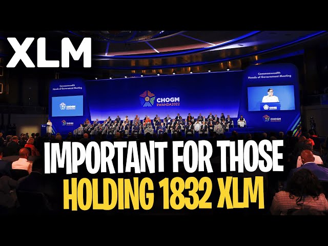 XLM STELLAR - IF YOU HOLD 1,832 XLM YOU NEED TO THIS NOW (URGENT NEWS!!!)