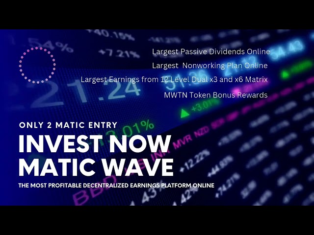 #MATIC WAVE | Pièce Matic