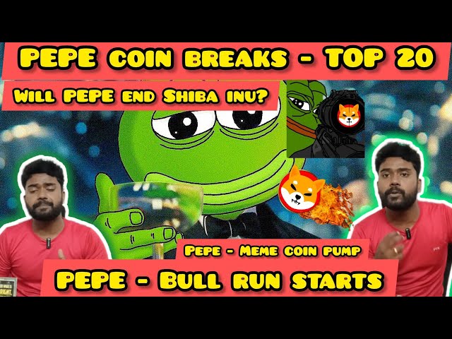 Nouvelles choquantes : la pièce PEPE entre dans le Top 20 - PEPE Bull run - Par Crypto News