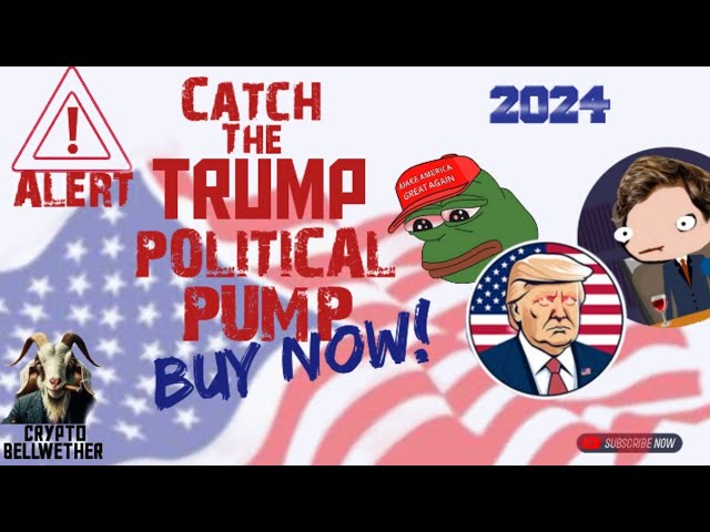 立即购买的最佳政治模因硬币！ - Maga 特朗普、PEPE、TOOKER #cryptomemes #pepe #trump