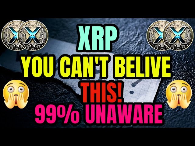 你簡直不敢相信！ ！ XRP 只有大約 1% 的人意識到這正在發生！ XRP 今日最新消息