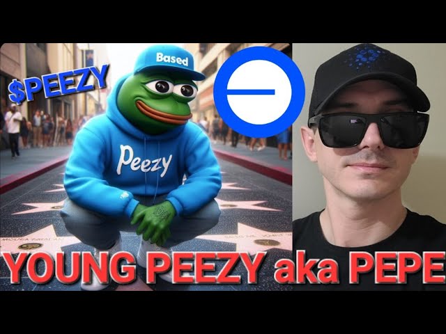 $PEEZY - YOUNG PEEZY aka PEPE TOKEN CRYPTO COIN BASE BASECHAIN ​​UNISWAP ETH ETHEREUM COINBASE MEME