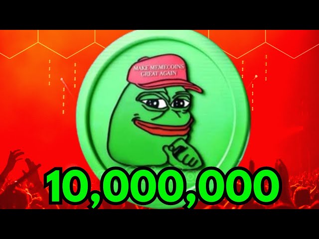 YOU ONLY NEED 10,000,000 PEPE COIN! LOOK AT THIS