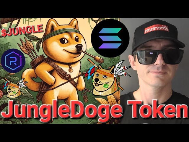 $JUNGLE - JungleDoge TOKEN CRYPTO COIN SOL SOLANA RAYDIUM JUNGLE DOGE NFTS NFT BLOCKCHAIN JUPITER