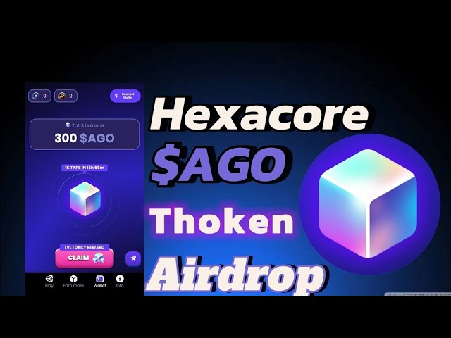 HEXACORE $AGO TOKEN AIRDROP║BUFFALO BNB RÜCKZUG║▌TAPSWAP-ANSPRUCH UND SOFORTIGER RÜCKZUG 2024 #megadrop