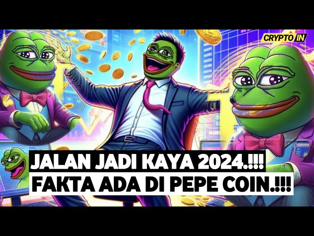 2024 VOUS POUVEZ DEVENIR RICHE GRÂCE À PEPE COIN.!!!