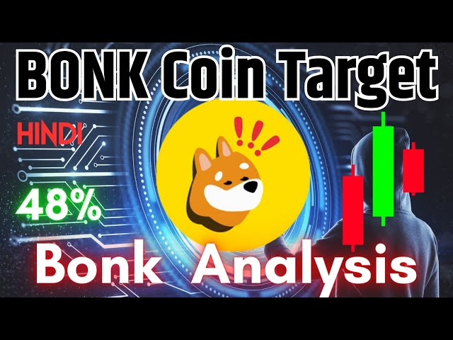 BONK/USDT 오늘의 거래 차트 분석 - Bonk 코인 목표 가격 조치