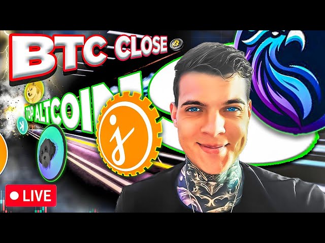 CRYPTO LIVESTREAM Kaspa / Jasmy / Turbo / Chiliz / Maga / Myro "BTC Weekend Close" Prédiction de prix