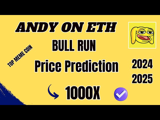 Andy Eth Meilleure pièce de monnaie | Prévision du prix des pièces Andy Eth pour Bull Run ! Andy Eth prédit la course haussière