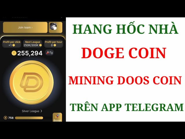 HOME CAVE DOGE COIN MINING DOOS COIN BOT TELEGRAM JUST RELEASED | CRYPTO POPPY