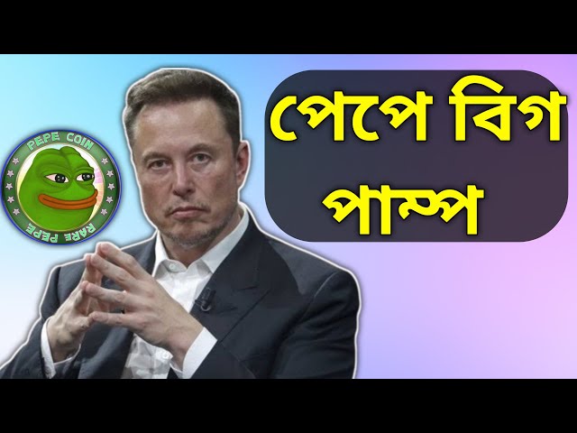 Pepe Coin Latest Update Today| Crypto Market Update Today Bangla|