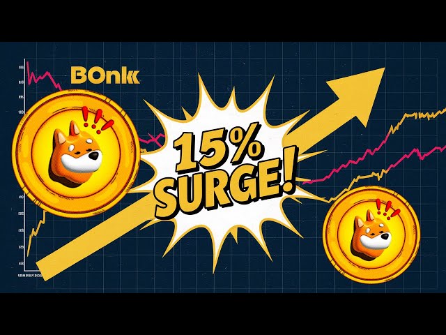 Le prix BONK monte en flèche de 15 % ! Est-ce seulement le début ?