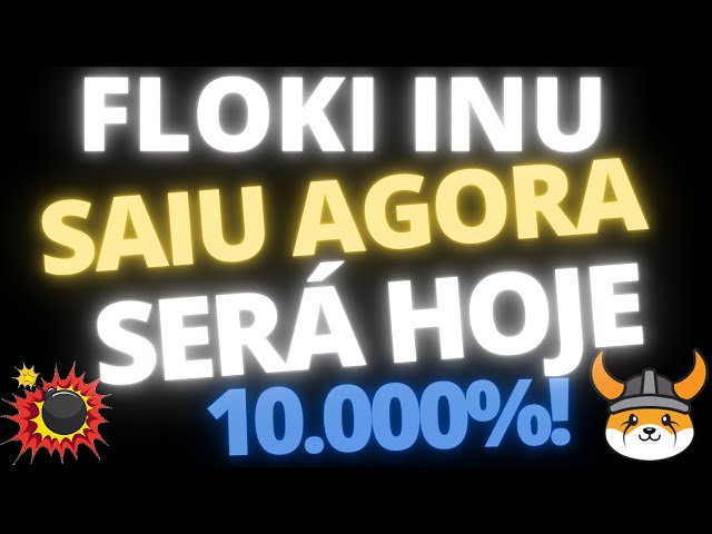 FLOKI, URGENT MAINTENANT, CONFIRMÉ AUJOURD'HUI ! LE PRIX VA BEAUCOUP AUGMENTER AVEC CELA ! 0,01 $