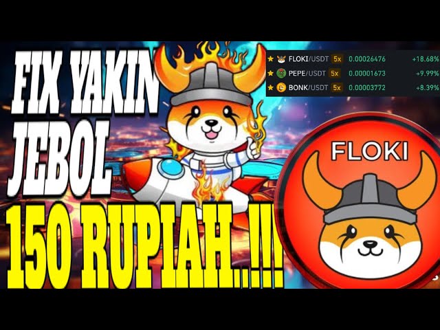 疯狂的..！！！真正的 FLOKI INU 如果是这样的话，我确定它是 150 卢比😱