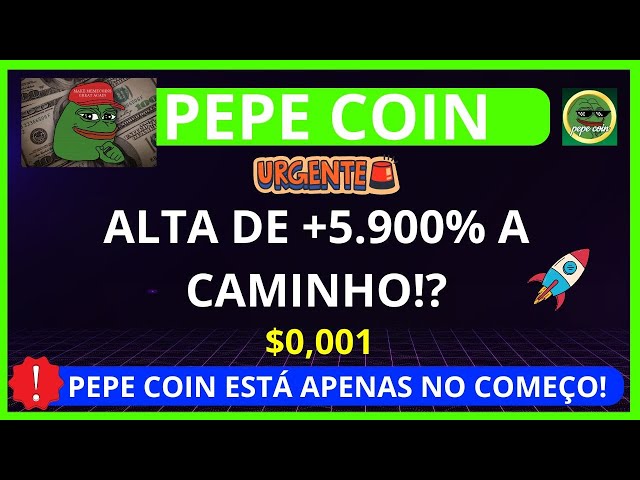 PEPE COIN 🚨緊急🚨 +5,900% の増額が予定されていますか?価格は 0.001 ドルです。ペペコインに投資しますか?