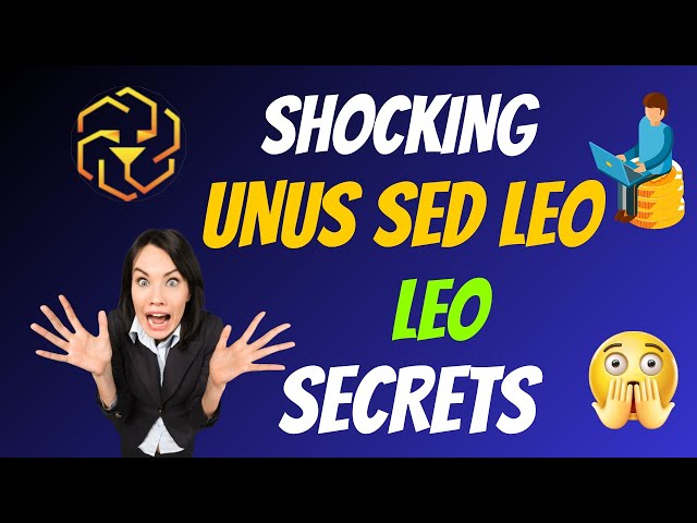 Choquant UNUS SED LEO Coin LEO Secrets | Secrets de crypto-monnaie | Faits sur les pièces de monnaie cryptées