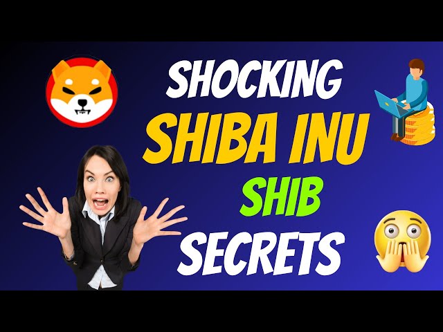 Choquant Shiba Inu Coin SHIB Secrets | Secrets de crypto-monnaie | Faits sur les pièces de monnaie cryptées