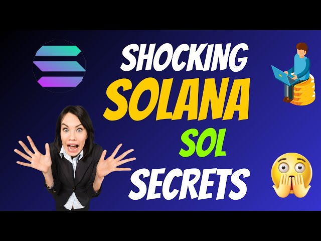 Choquant Solana Coin SOL Secrets | Secrets de crypto-monnaie | Faits sur les pièces de monnaie cryptées