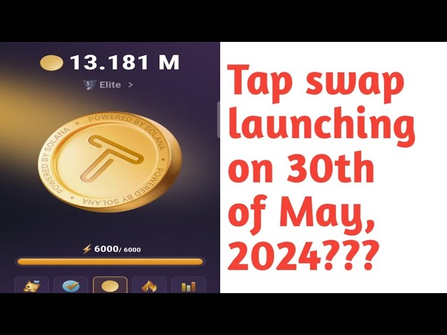 Tap Swap 将于 30 日启动。 #airdrop #crypto #earn #mining #offer #okx #btc