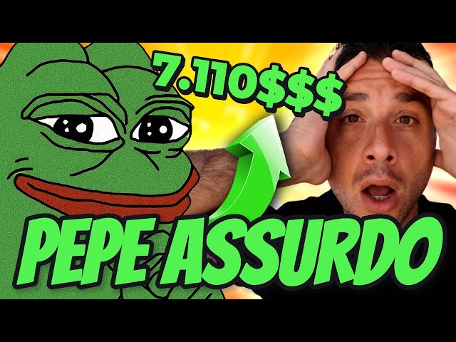 荒谬的胡椒！ PEPE 71.10 亿市值！天空火箭只要 1 美元？！