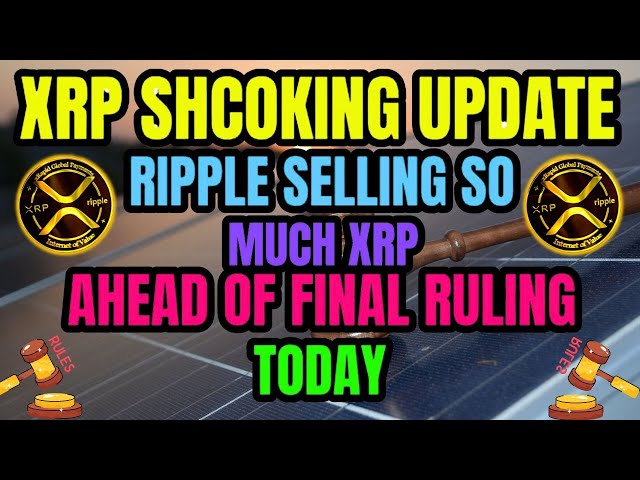 XRP 新闻：为什么 Ripple 卖出这么多 XRP？ !XRP 今日令人震惊的新闻 #xrp #news #xrpcoin #latest